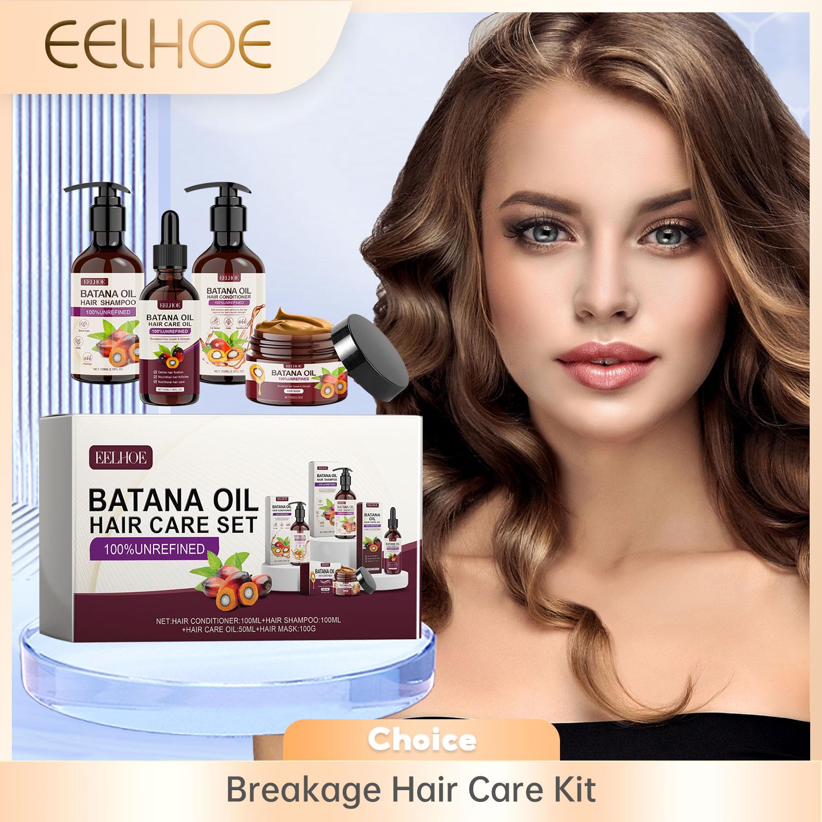 Hair Care Wella - ケラチンヘアトリートメント,保湿,コラーゲン,深い修復,バターナオイルのコンディショニング,破損防止,ヘアケアキット