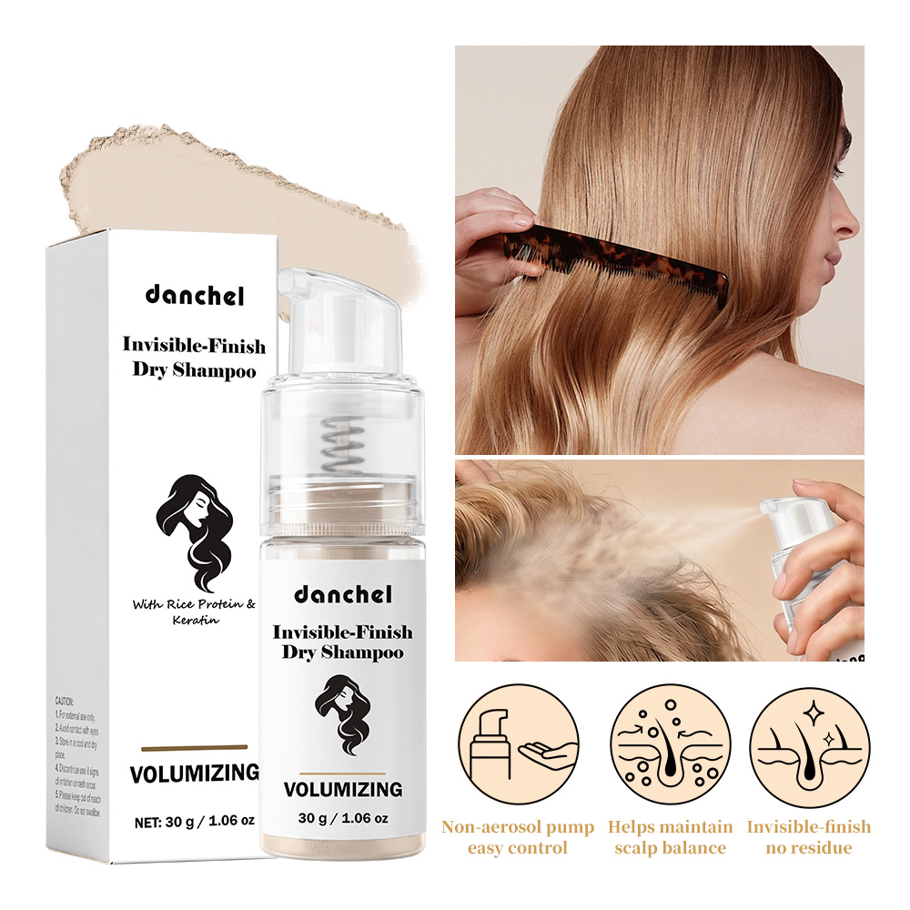 Hair Care Oil - インスタントドライシャンプーパウダー オイルコントロール ボリュームアップ ふんわり髪根 ノーウォッシュスタイリング 女性用