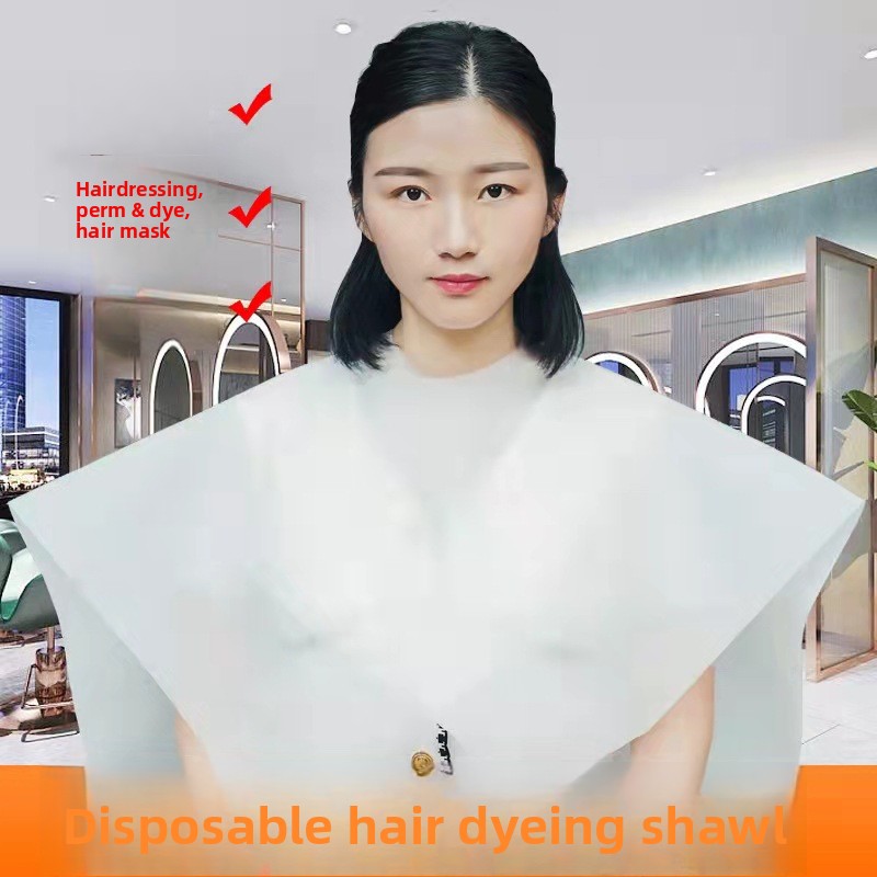 Hair Care Oil - 50枚入り サロン専用 使い捨て ヘアカラー ケープ 不織布