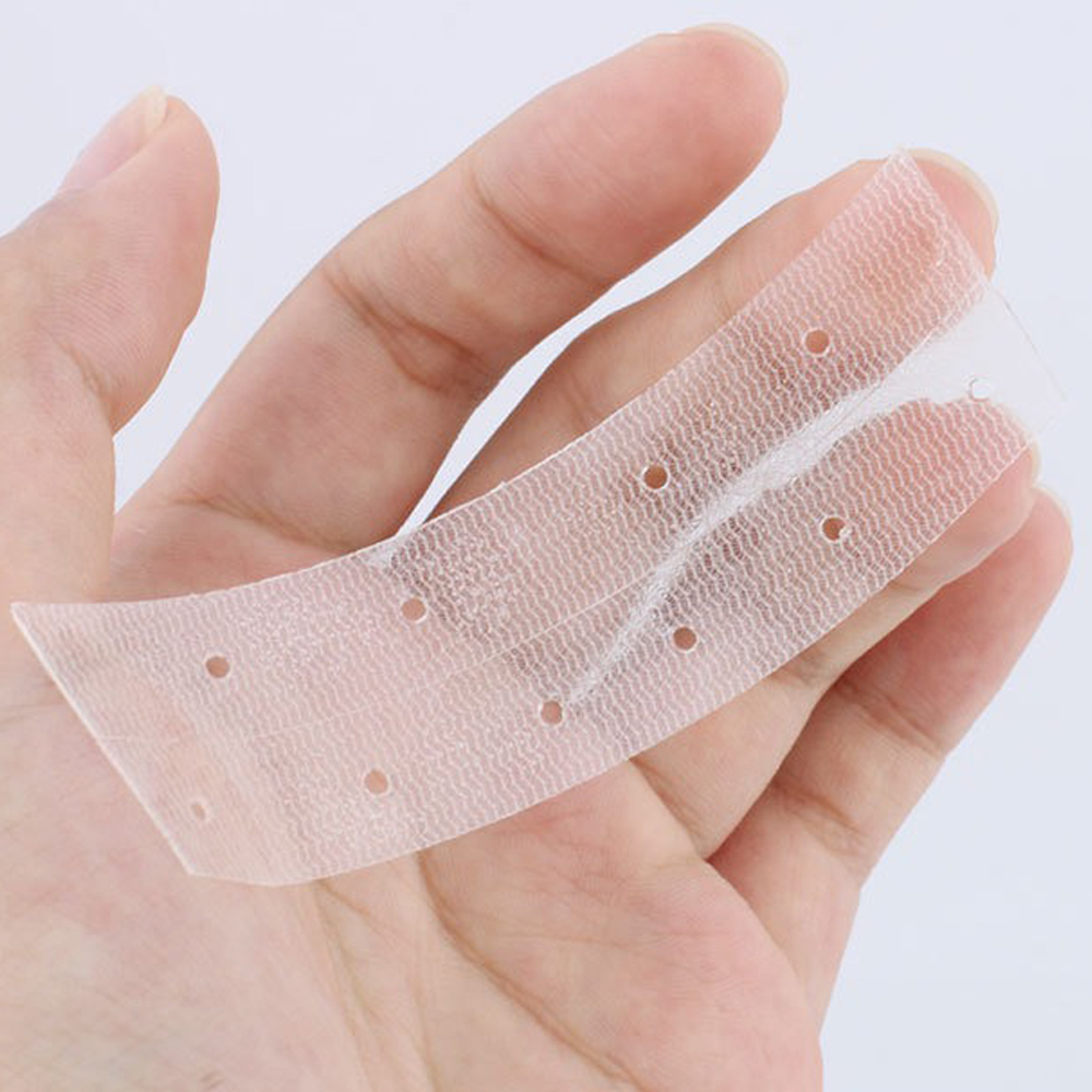 Hair Extension Tape In - 36/72 個黒両面テープ 7.6 センチメートル X 2.2