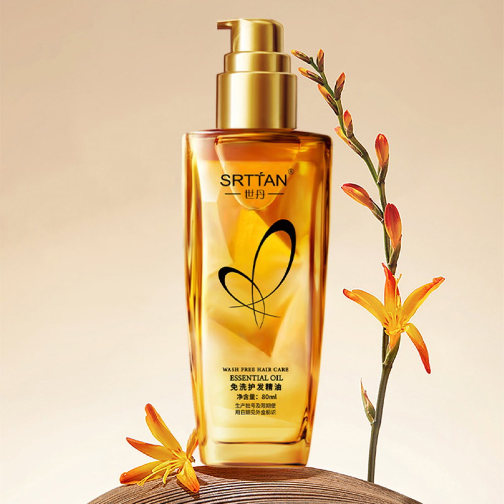 Hair Care Oil - 1PC ノーウォッシュヘアケアエッセンシャルオイル、ソフトヘアケア、ノーウォッシュノンオイリー、ヘアオイル、すべての髪質に適しています