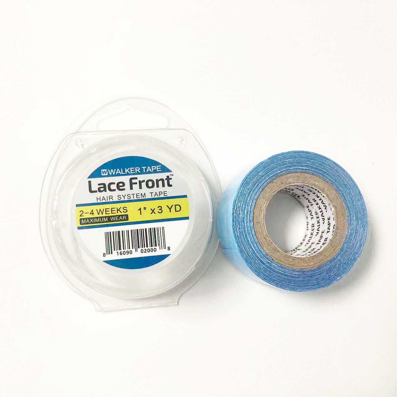 1 ロール 3 ヤード ブルー レース フロント ヘア シス - Hair Extension Tape In のレビューと価格