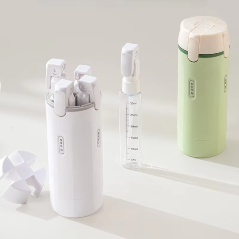 香水、シャンプー、コンディショナー、ローション用の4 in  - Dry Shampoo Travel のレビューと価格
