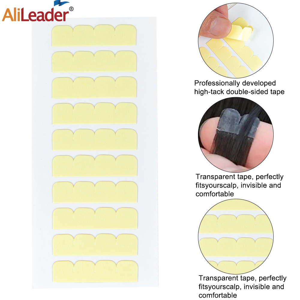 ヘアエクステンション用フロントレースウィッグテープ,防水,強 - Hair Extension Tape In のレビューと価格