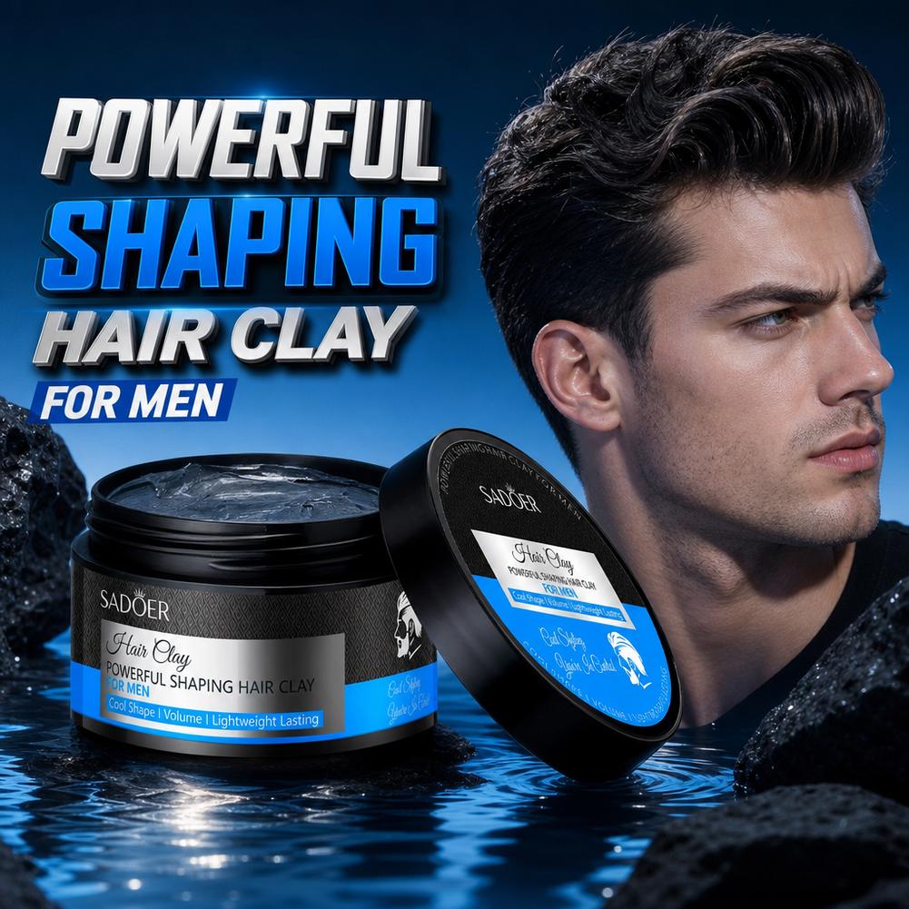 メンズヘアスタイリングクレイ 強力ホールド マット仕上げ ヘ - Hair Care Lotion のレビューと価格