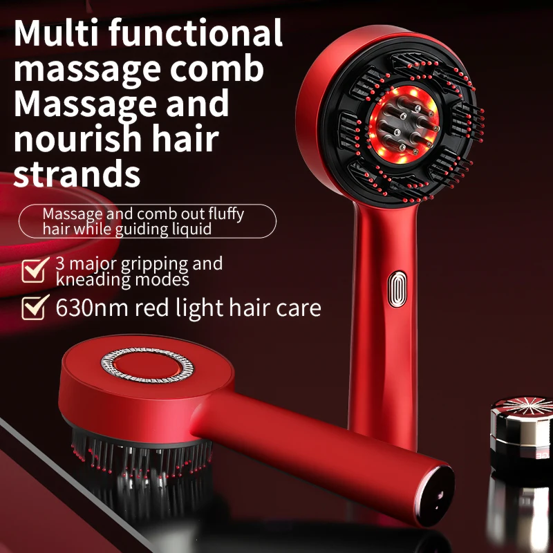 電動マッサージコーム ポータブル毛包コーム 頭皮オイル液塗布 - Hair Care Oil のレビューと価格