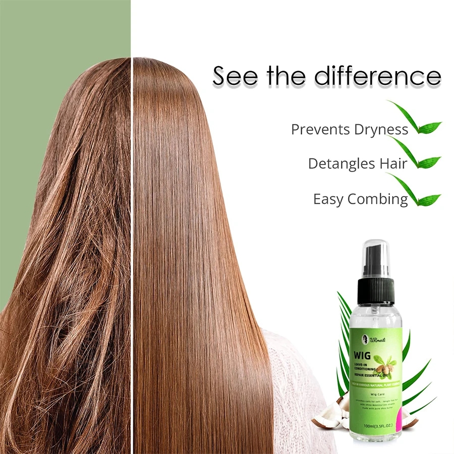 100ml ウィッグケア リーブインコンディショナースプレー - Hair Care Oil のレビューと価格