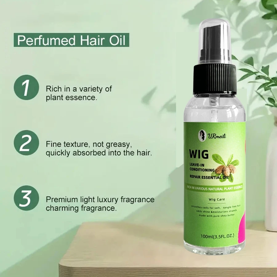 100ml ウィッグケア リーブインコンディショナースプレー - Hair Care Oil のレビューと価格
