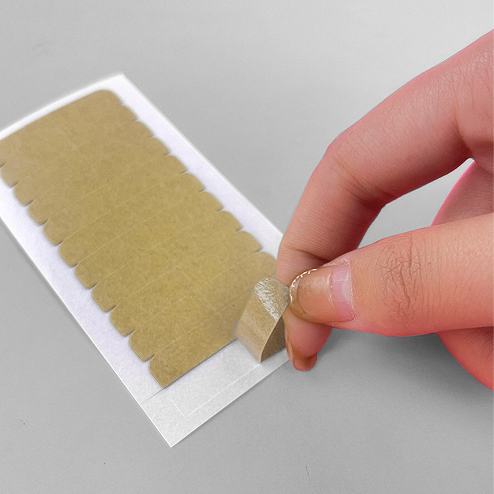 ヘアシステムテープ目に見えないウィッグ接着剤材料両面テープレ - Hair Extension Tape In のレビューと価格