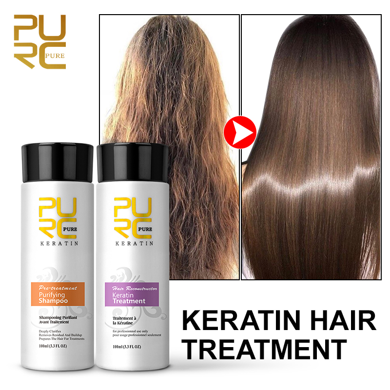 PURC ブラジル産ケラチンヘアトリートメント カーリーダメ - Hair Care Keratin Shampoo のレビューと価格