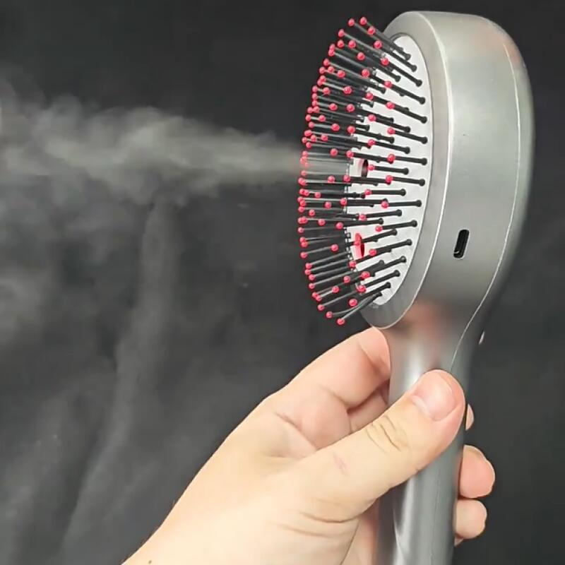 デジタル電動振動赤色光マッサージコームヘアケアスプレーマッサ - Hair Care Oil のレビューと価格