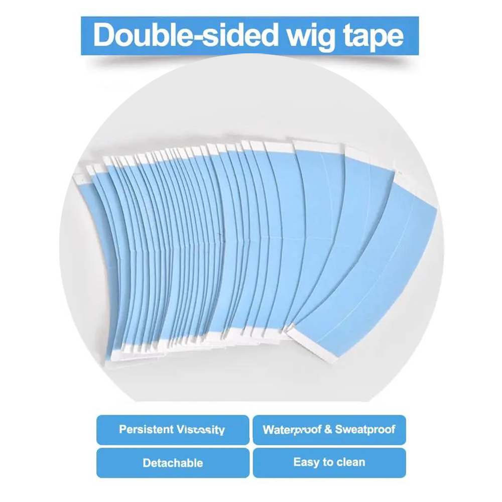 36枚入り/ロット 両面粘着 超強力ヘアウィッグテープ 防水 - Hair Extension Tape In のレビューと価格