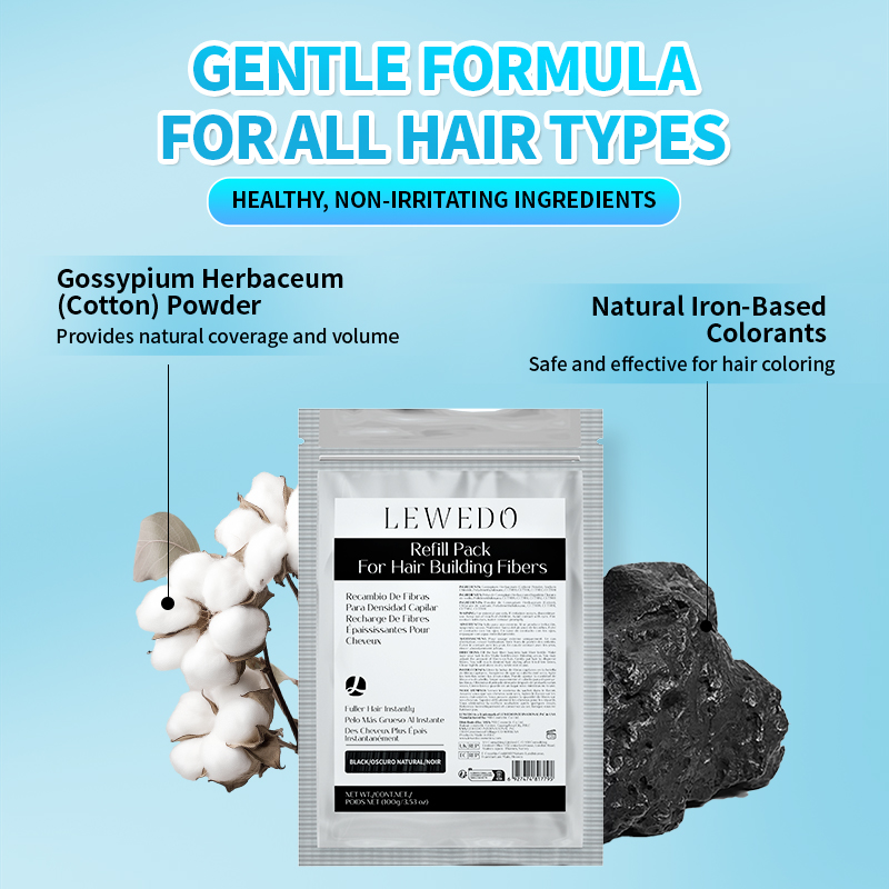 毛髪繊維パウダー 100 グラムインスタント育毛繊維詰め替え - Hair Care With Protein のレビューと価格