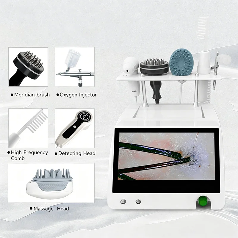 12インチデスクトップ頭皮ケアおよび毛包検出器、経絡マッサー - Hair Care Wella のレビューと価格