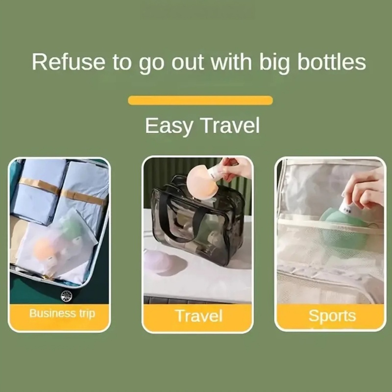 1/3 個ポータブルトラベルボトルソフトシリコンローション容 - Dry Shampoo Travel のレビューと価格