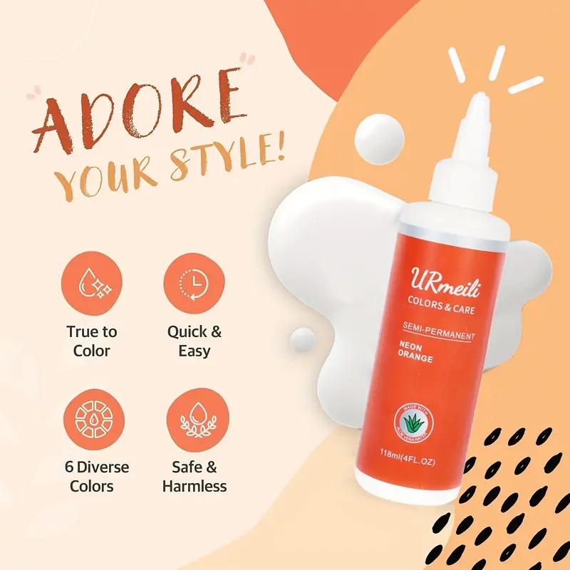 ナチュラルヘアカラークリーム半永久染毛剤製品ハロウィン持続理 - Hair Care Lotion のレビューと価格
