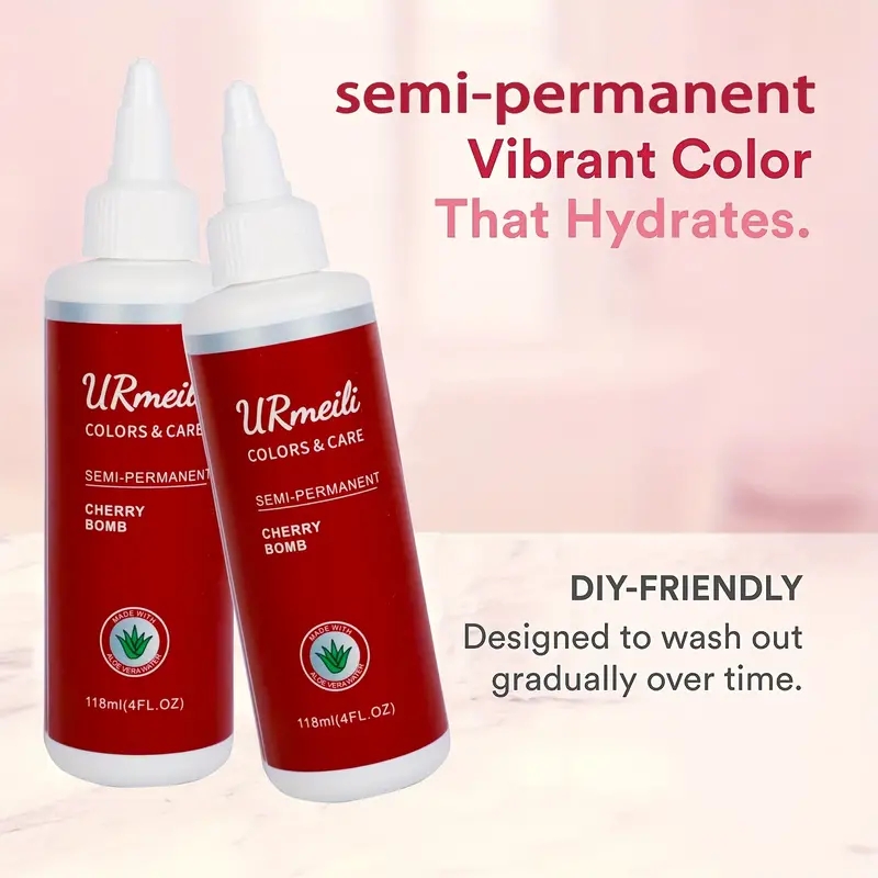 ナチュラルヘアカラークリーム半永久染毛剤製品ハロウィン持続理 - Hair Care Lotion のレビューと価格