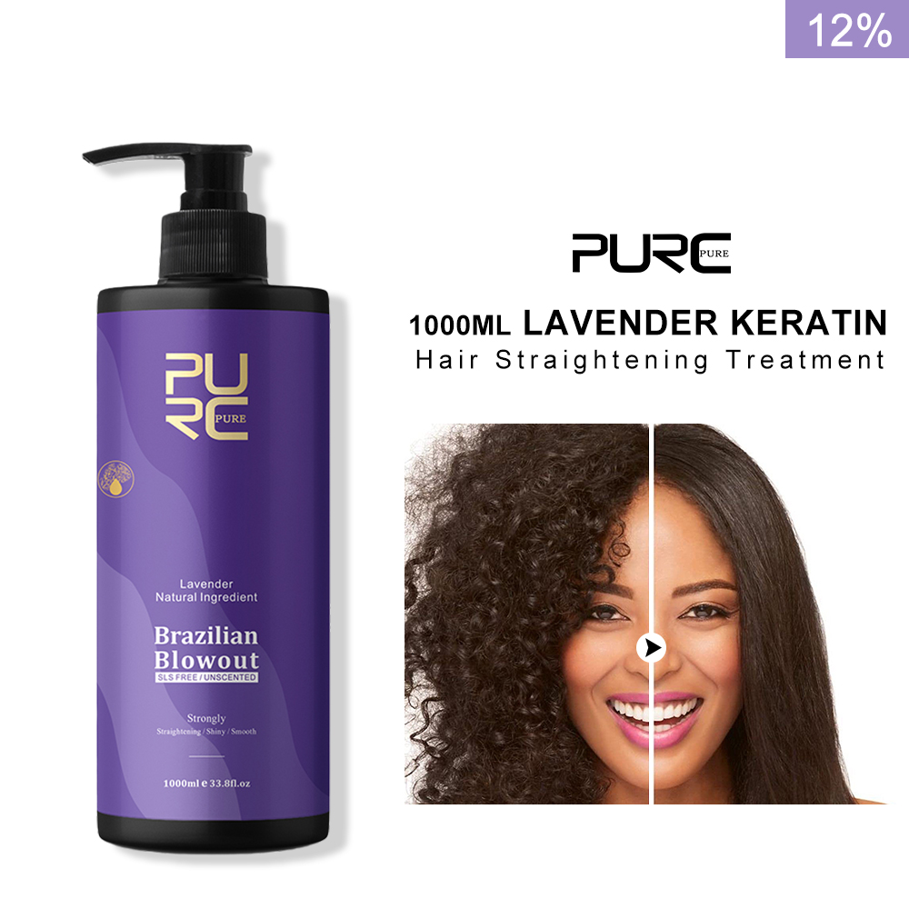 PURC ラベンダー 12% ブラジルケラチン縮毛矯正トリー - Hair Care Korea のレビューと価格